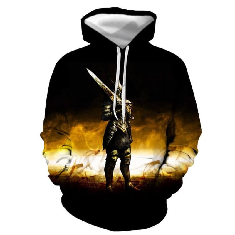 Knights Templar Hoodie - Gold & Black