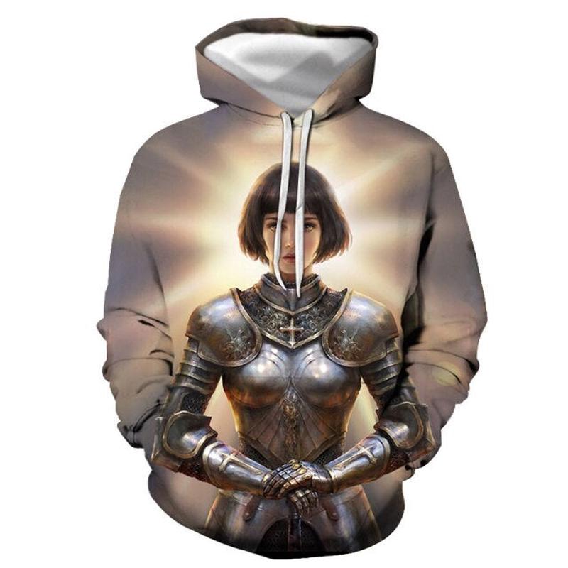 Knights Templar Hoodie - Female Figure