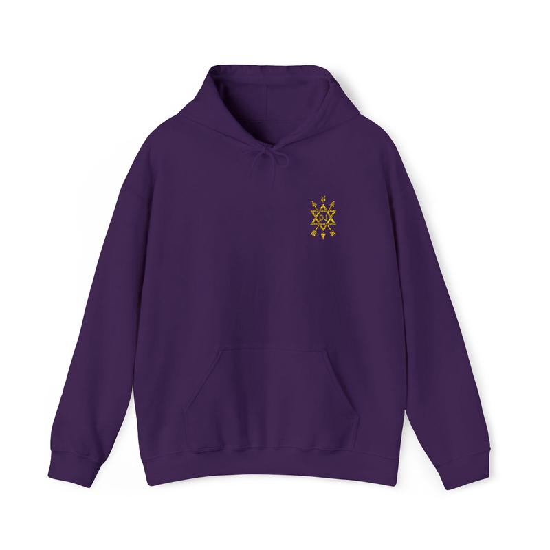 Order of the Secret Monitor Hoodie - Heavy Blend Embroidered Star & Arrows