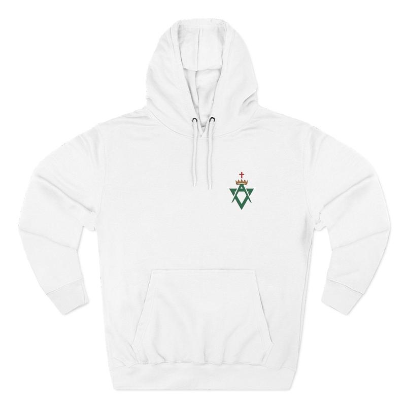 Allied Masonic Degrees Hoodie - Embroidered AMD Emblem