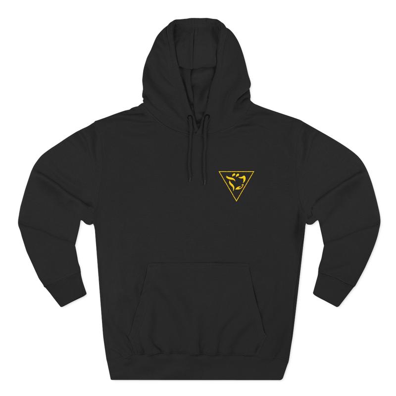 Grand Tiler of Solomon Hoodie - Three-Panel Fleece Tiler Triangle Embroidered