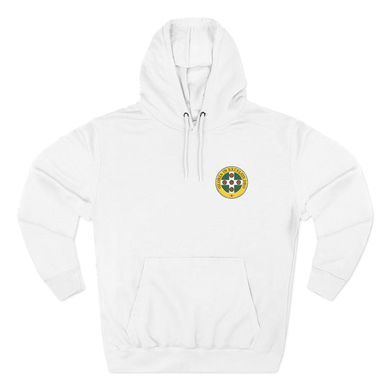 Royal Order of Scotland Hoodie - Three-Panel Fleece with Thistle Cross Emblem