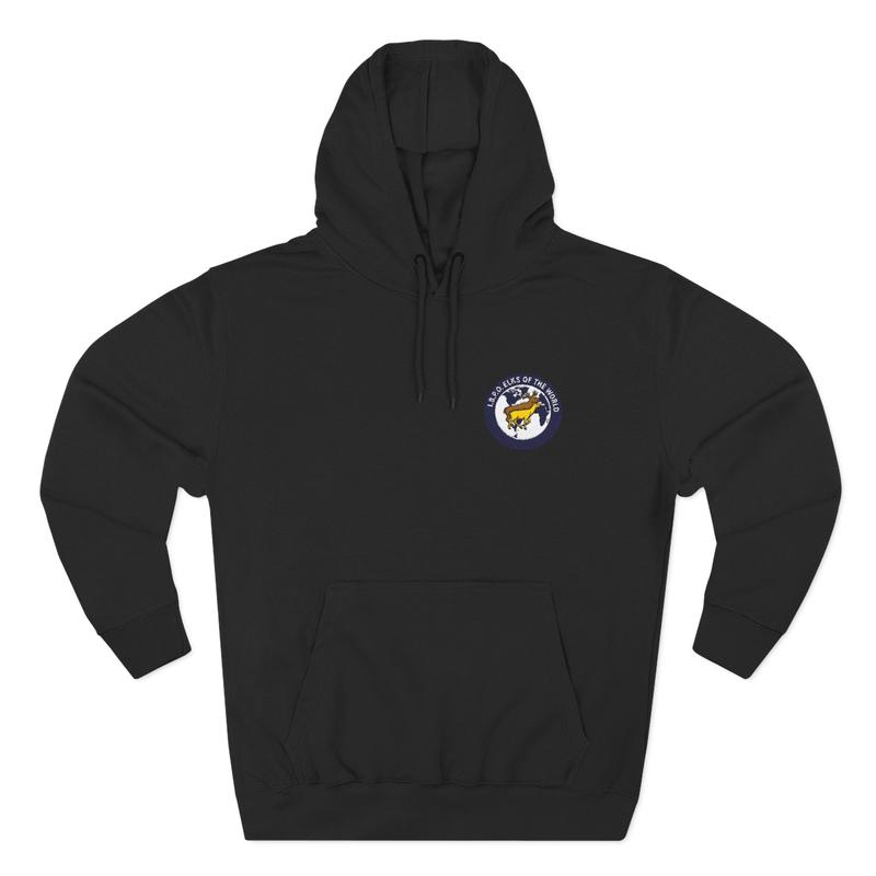 Elks of the World Hoodie - Embroidered Elk Design