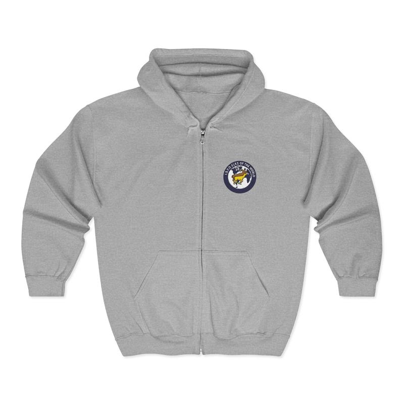 Elks of the World Hoodie - Zip Up Jacket Everyday Style Elk Emblem
