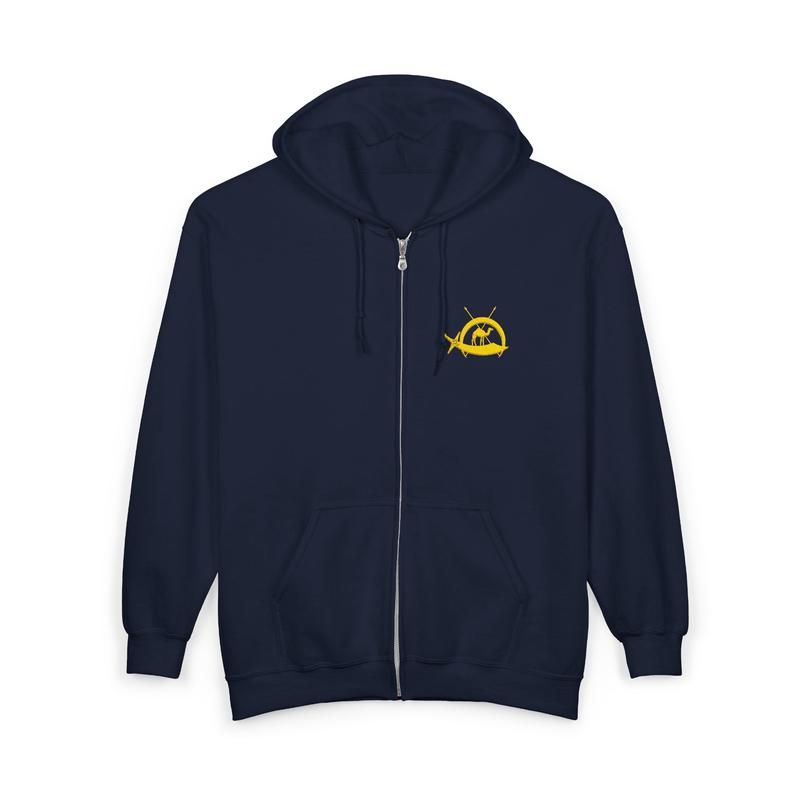 DOKO Hoodie - Zip Up Jacket Casual Wear Golden DOKO Emblem