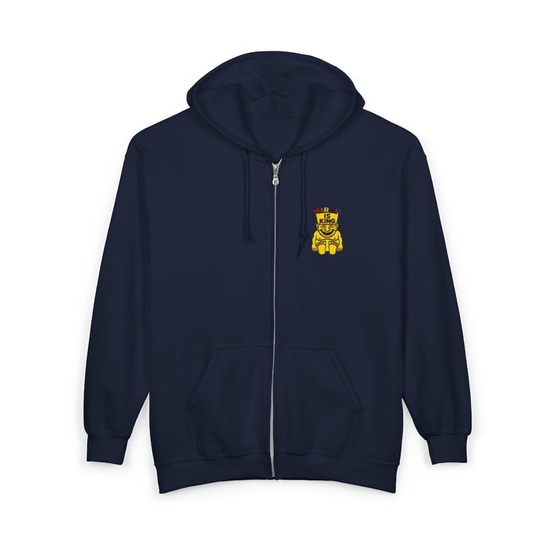 Royal Order of Jesters Hoodie - Zip Up Jacket Mirth Is King Embroidery